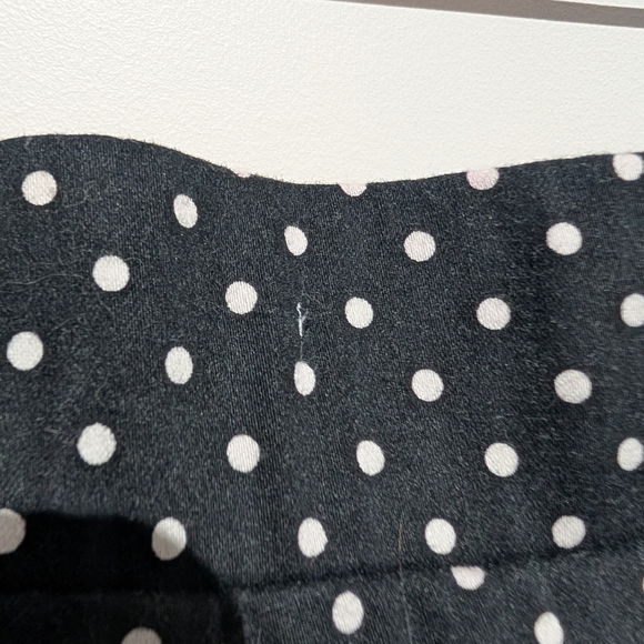 Torrid Black Polka Dot Skirt sz 22 - Picture 3 of 5